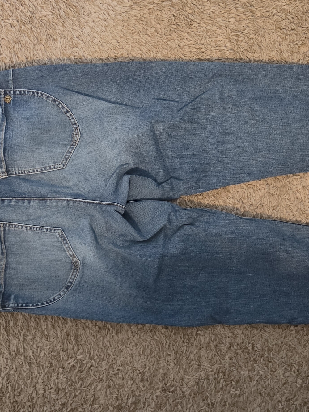Democracy Men's Light Blue Straight Jeans